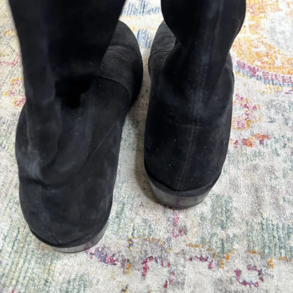 Stuart Weitzman Lowland Suede Over Knee Boots